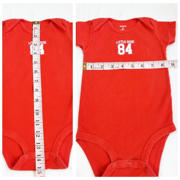 9M Infant Boys Bundle of 2 Onesies Short Sleeve Carter and Long Sleeve Circo - Picture 5 of 12